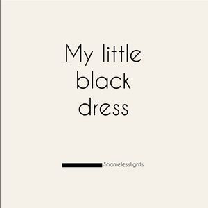 My little black dress